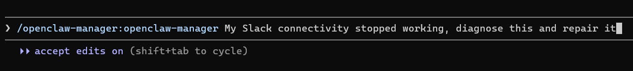 OpenClaw Manager: Claude Code gallery image