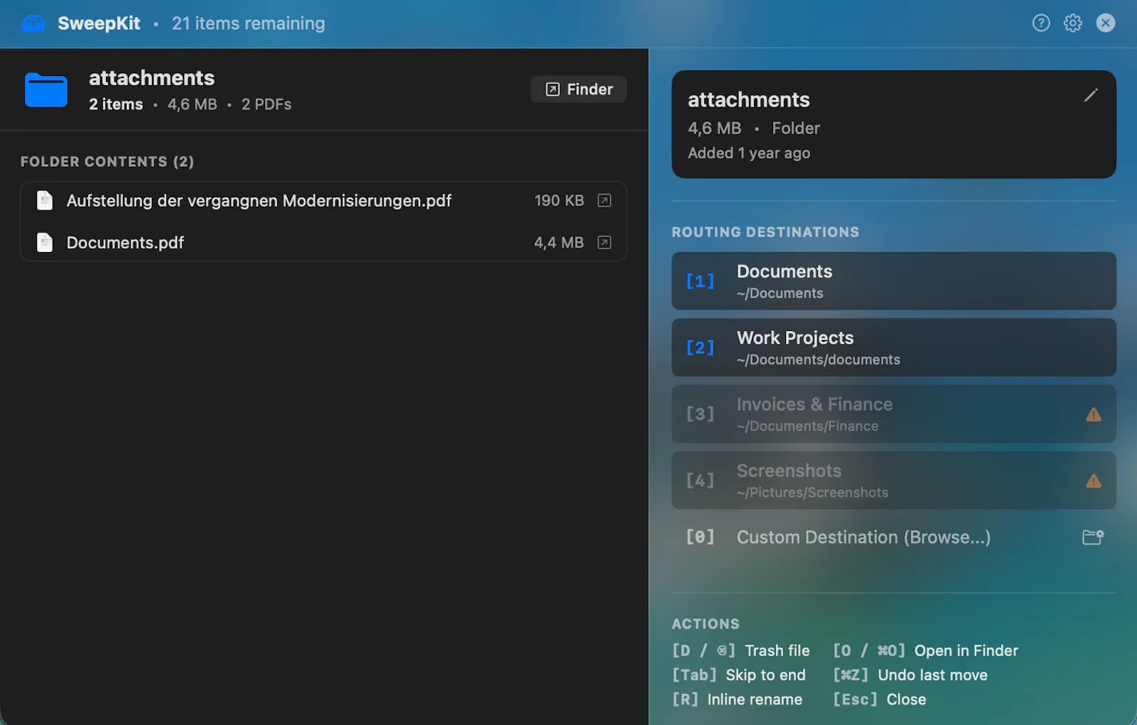 SweepKit screenshot 3