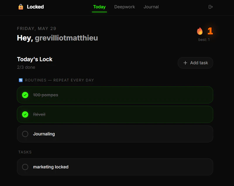 Locked - Productivity screenshot 2