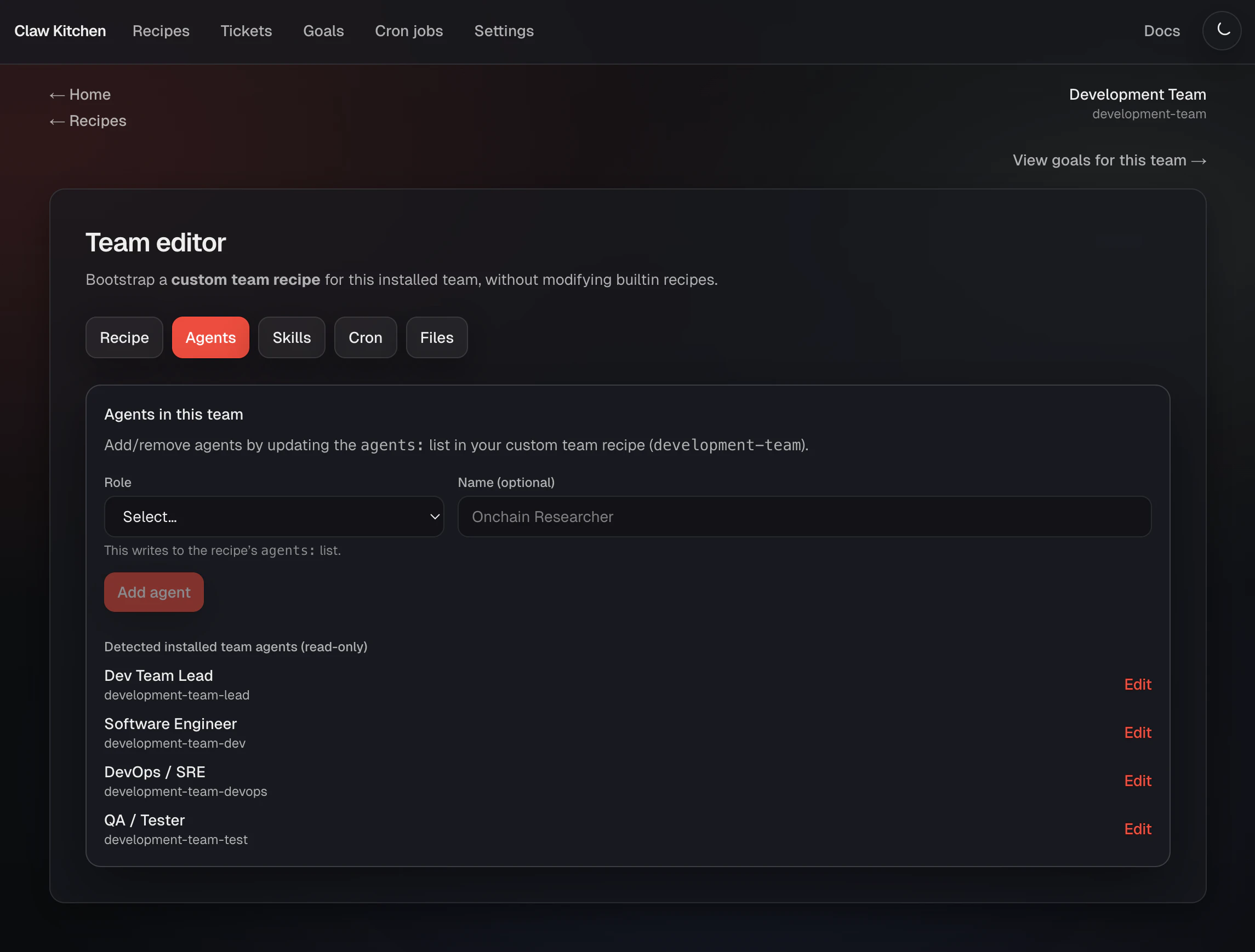 ClawRecipes screenshot 6