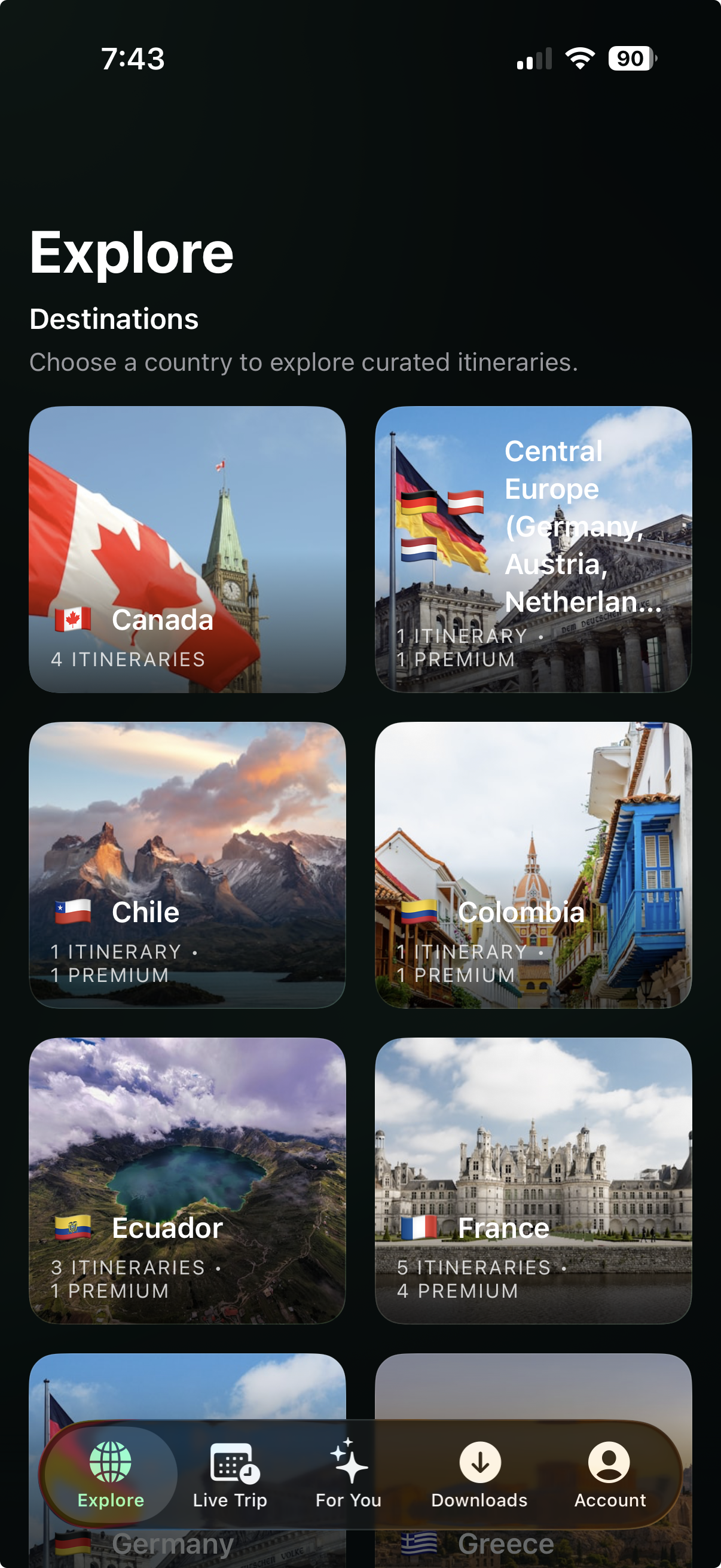 Itinarii - Screenshot 3 showing product features and functionality