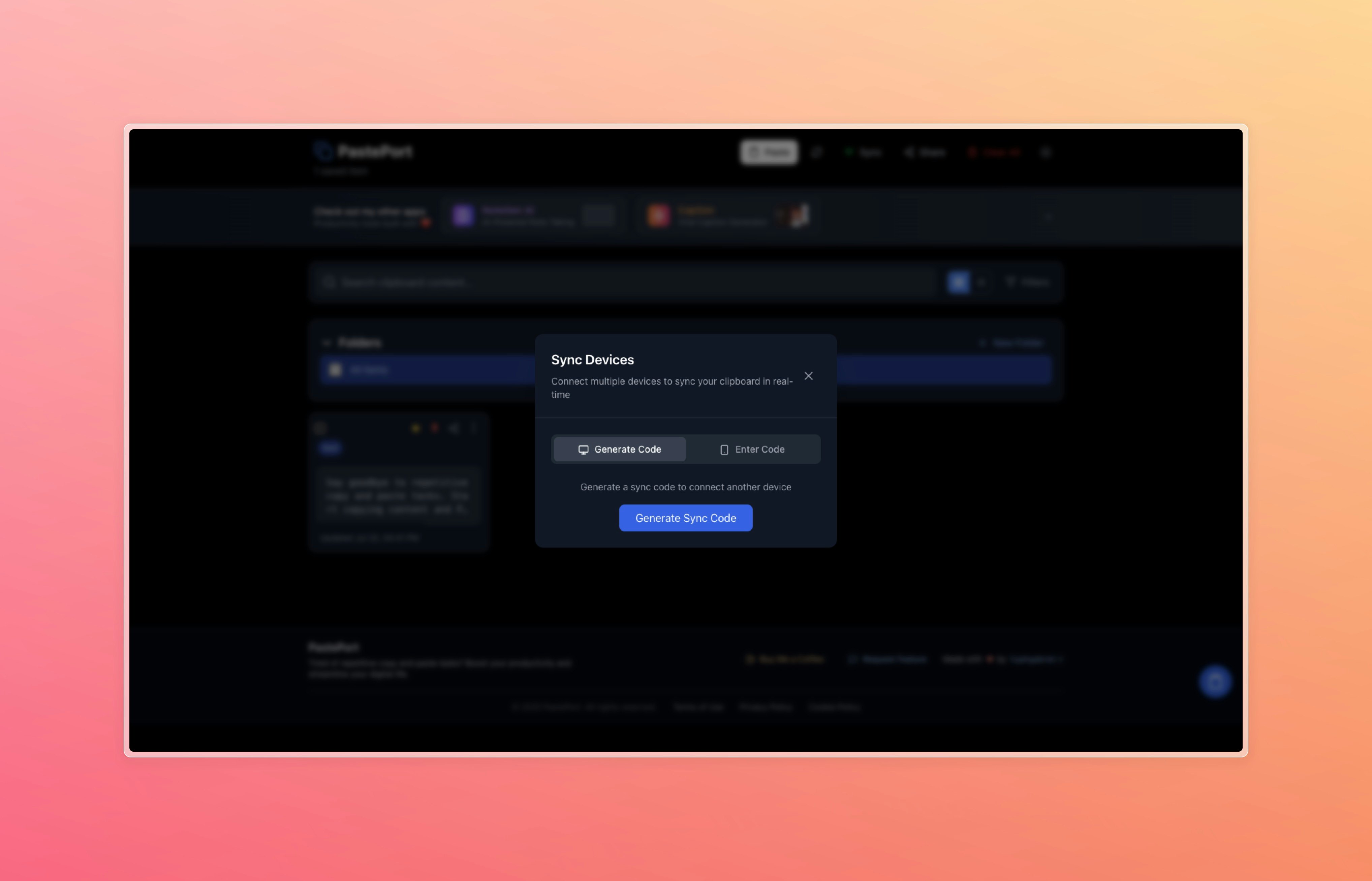 Pasteport - 具有智能功能的高级免费剪贴板管理器媒体5