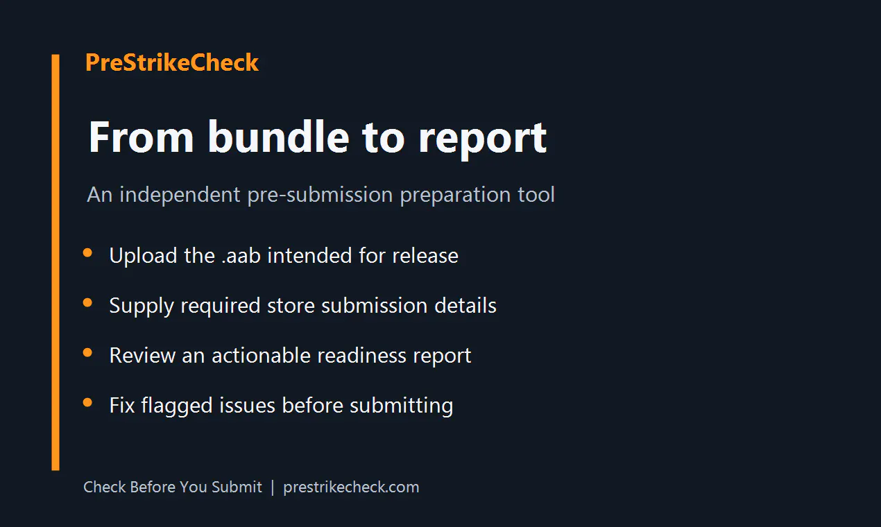 PreStrikeCheck gallery image