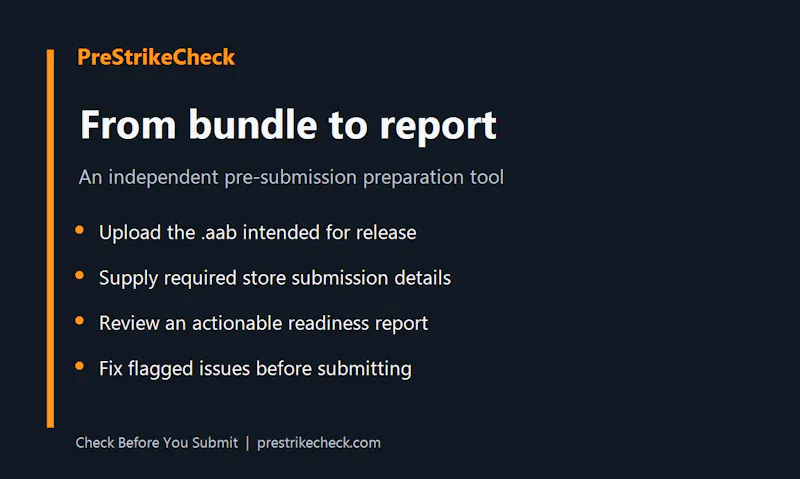 PreStrikeCheck screenshot 3