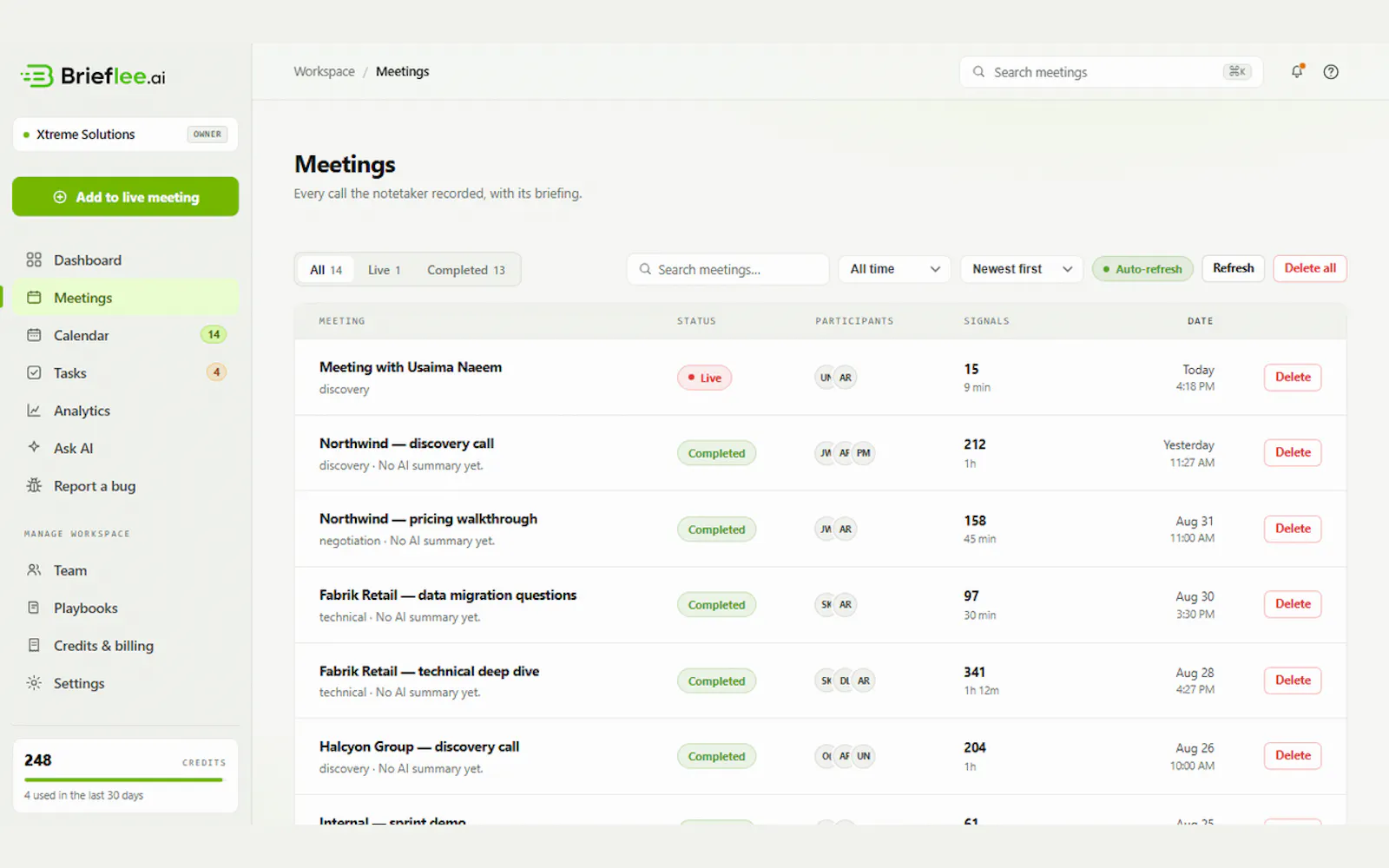 Brieflee screenshot 5