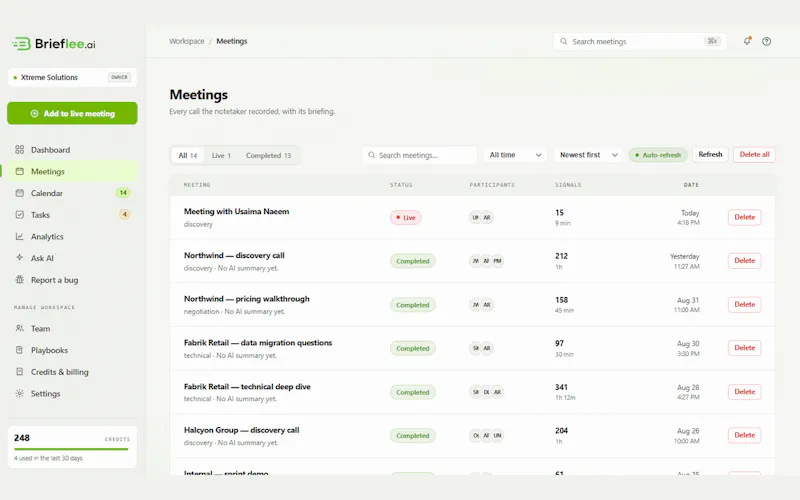 Brieflee screenshot 5