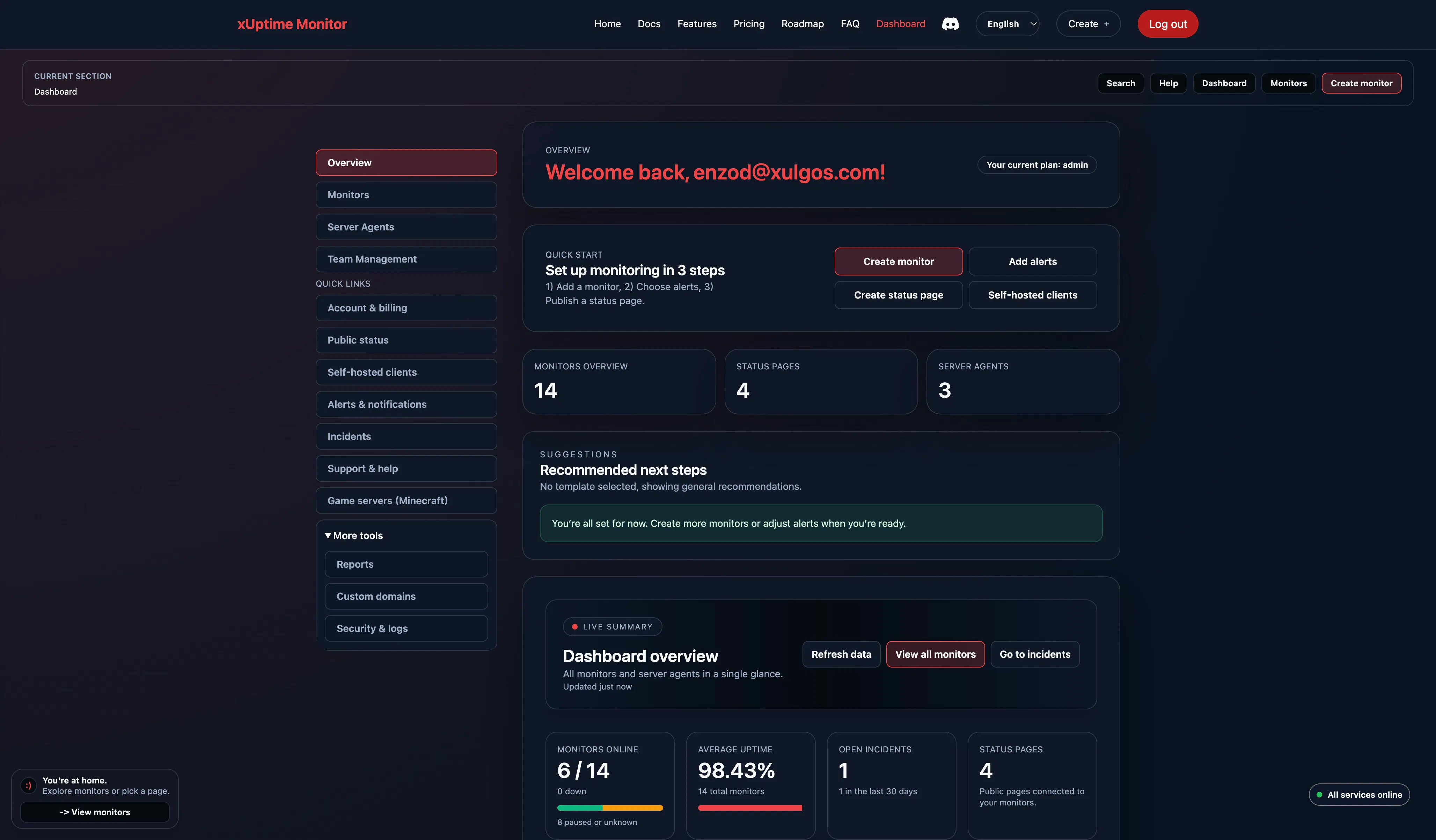 xUptimeMonitor gallery image