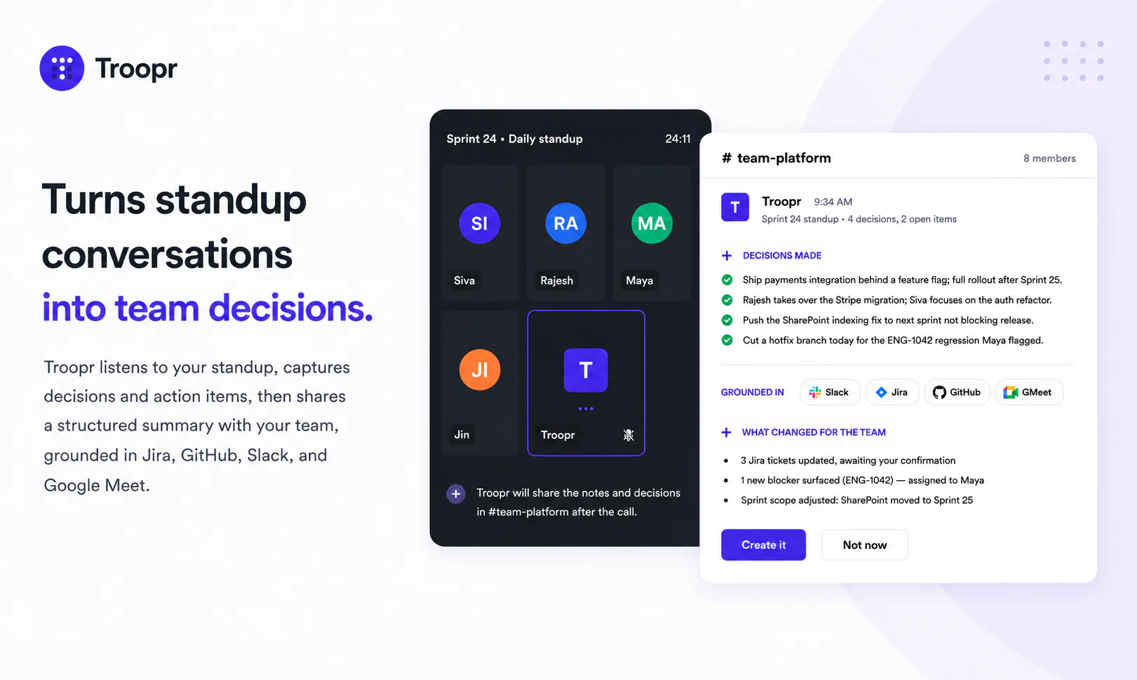 Troopr AI Scrum Master gallery image