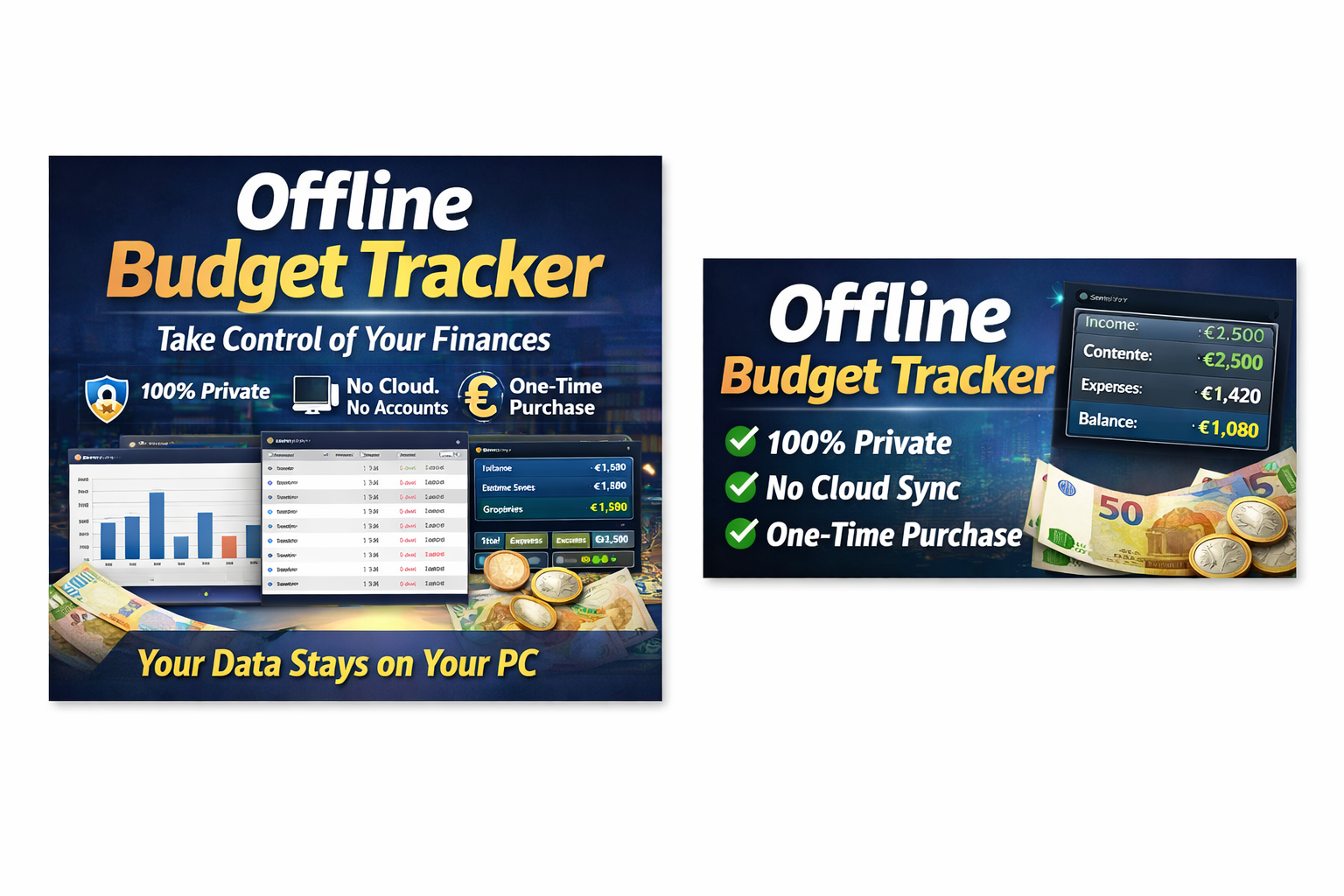 Offline Budget Tracker (Windows) gallery image