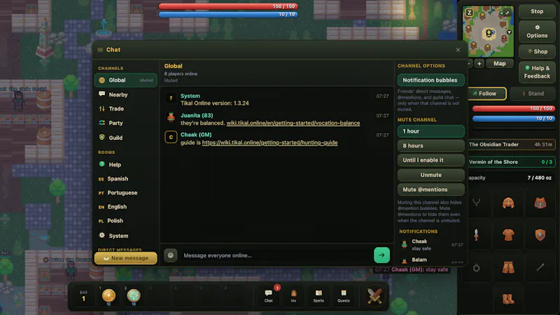 Tikal Online [2D MMORPG] screenshot 5