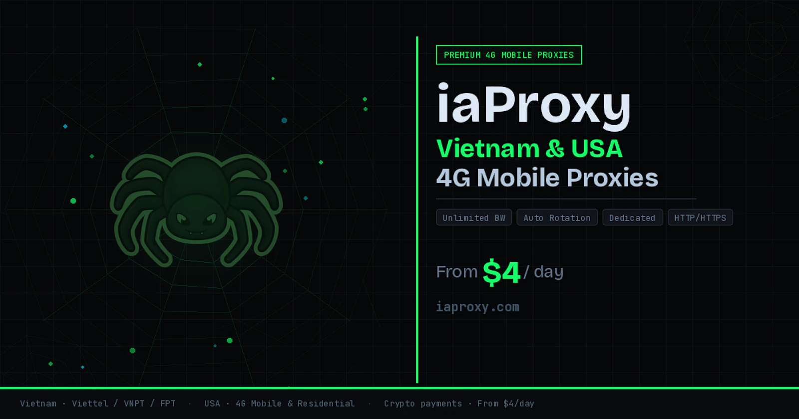 iaProxy screenshot 1