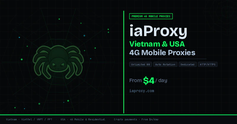 iaProxy screenshot 1