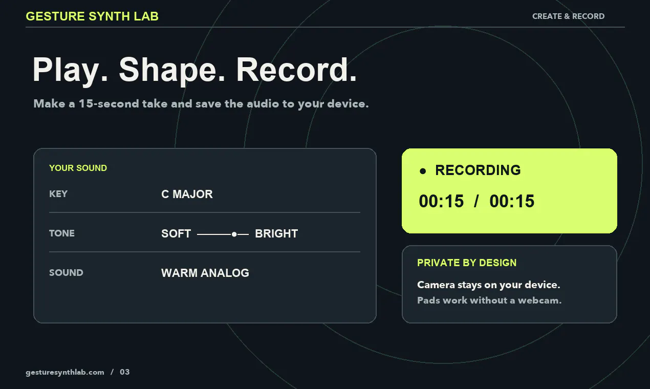 Gesture Synth Lab gallery image