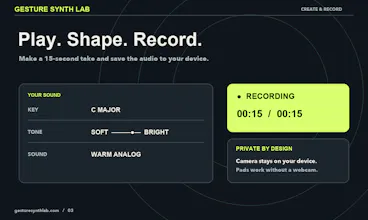 Gesture Synth Lab gallery image