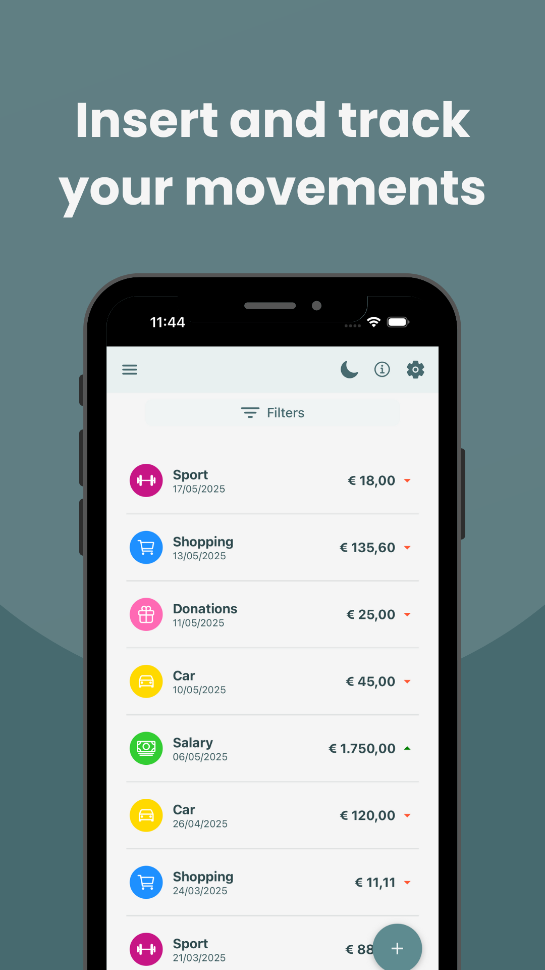 Budget Manager - Mobile App for personal finances management and planning media 3