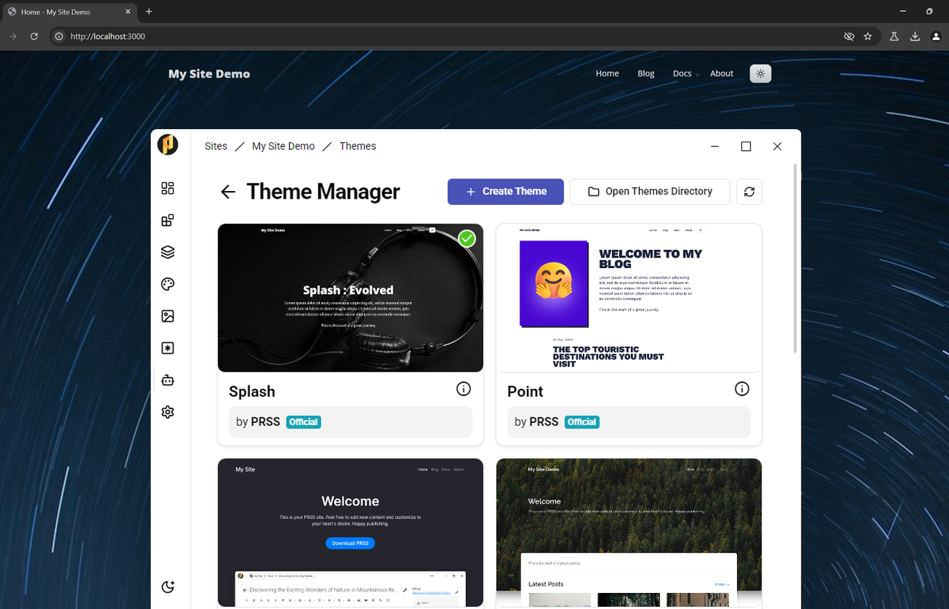 PRSS Site Creator media 5