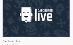 CardBoard Live media 1