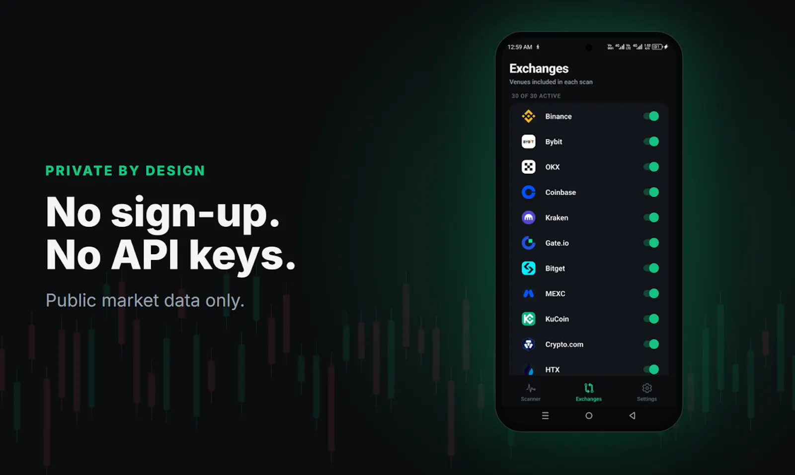 GapX: Crypto Arbitrage Scanner screenshot 5