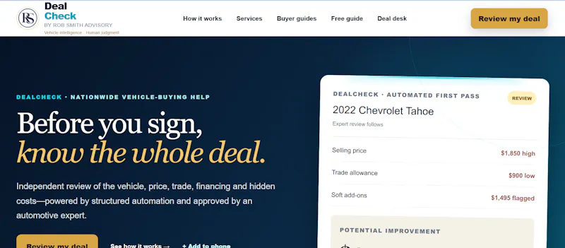 DealCheck screenshot 2
