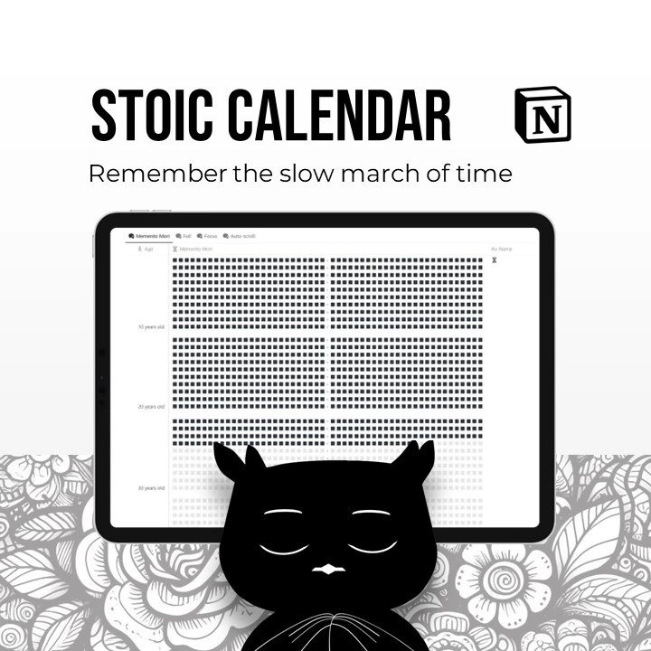 Notion Stoic Calendar