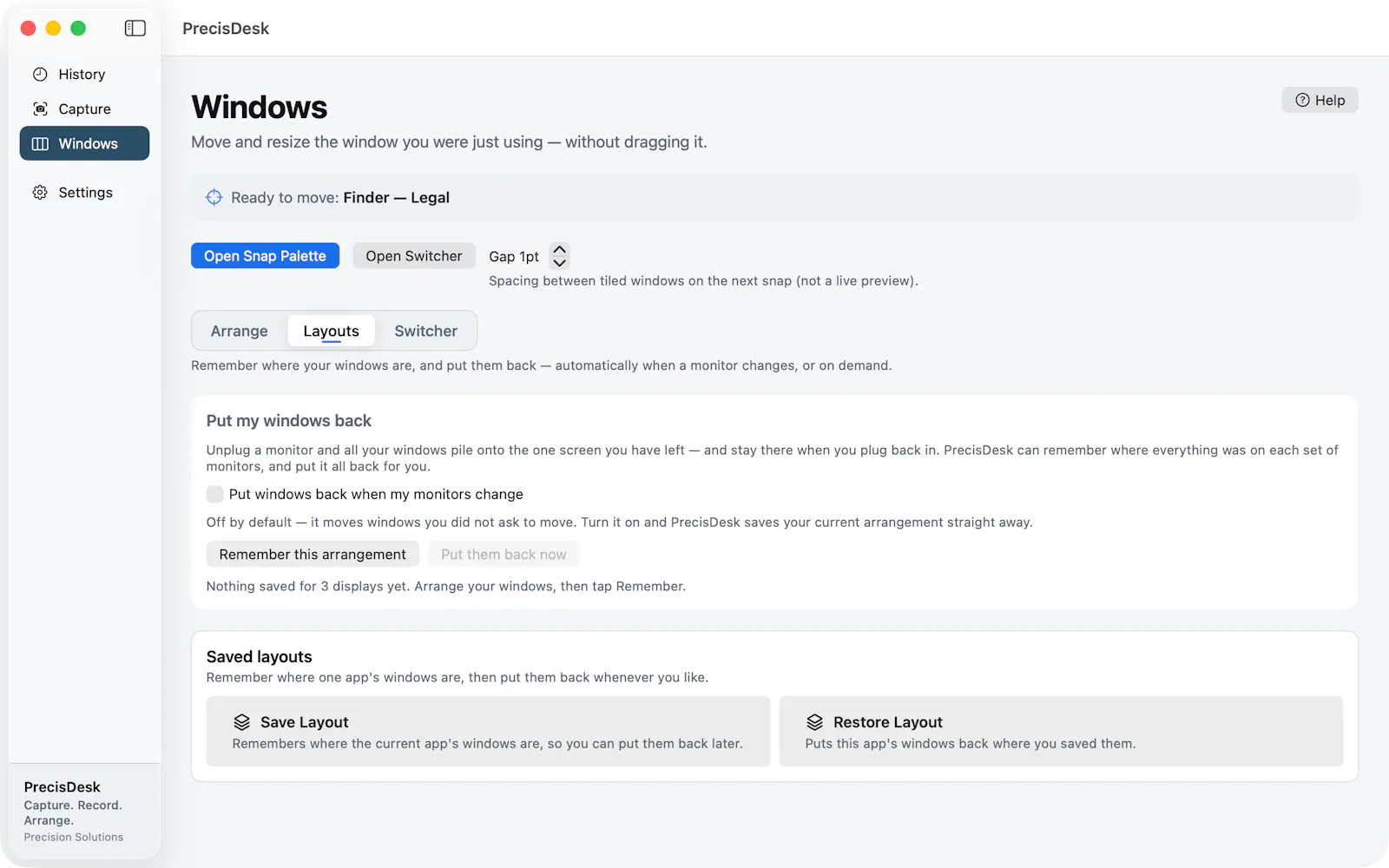 PrecisDesk screenshot 5