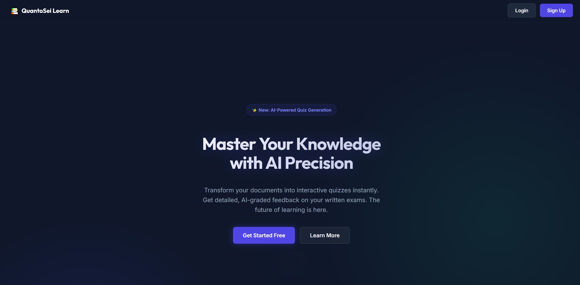 QuantoSei Learn - Screenshot 2 showing product features and functionality
