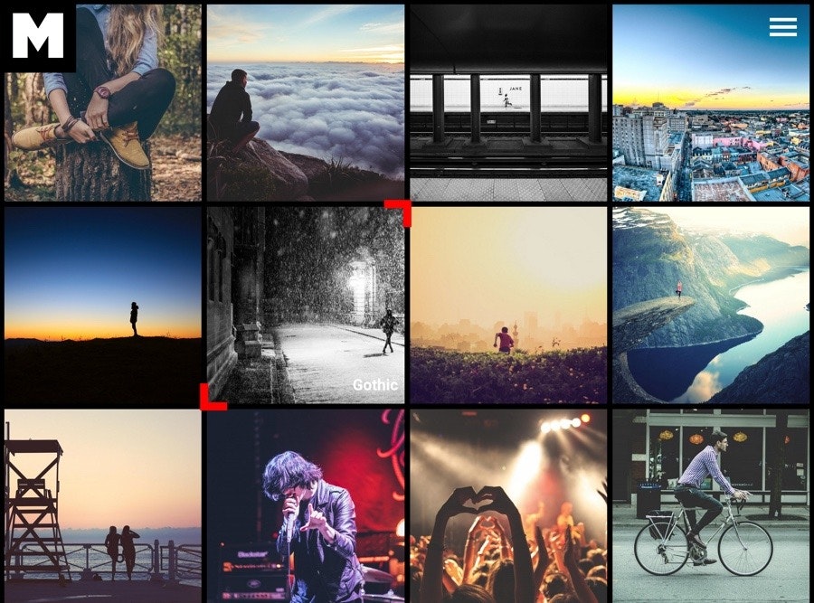 Minimalista - AngularJS WordPress Theme gallery image