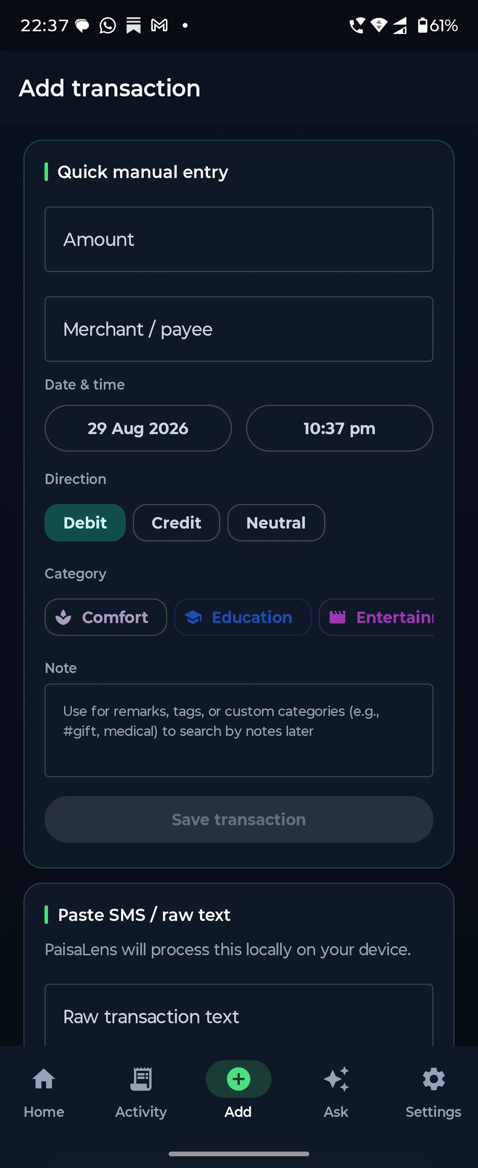 PaisaLens screenshot 5