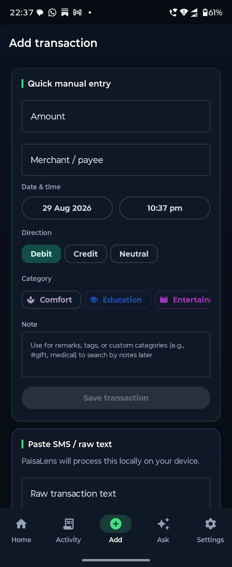 PaisaLens screenshot 5