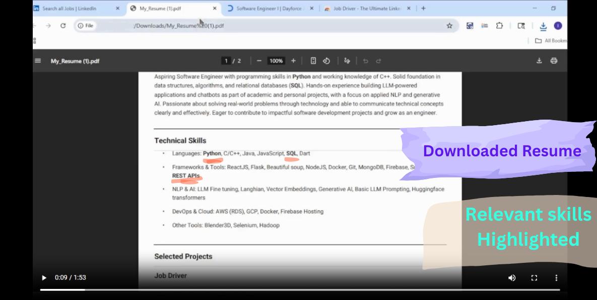 Poll option Downloaded Resume image