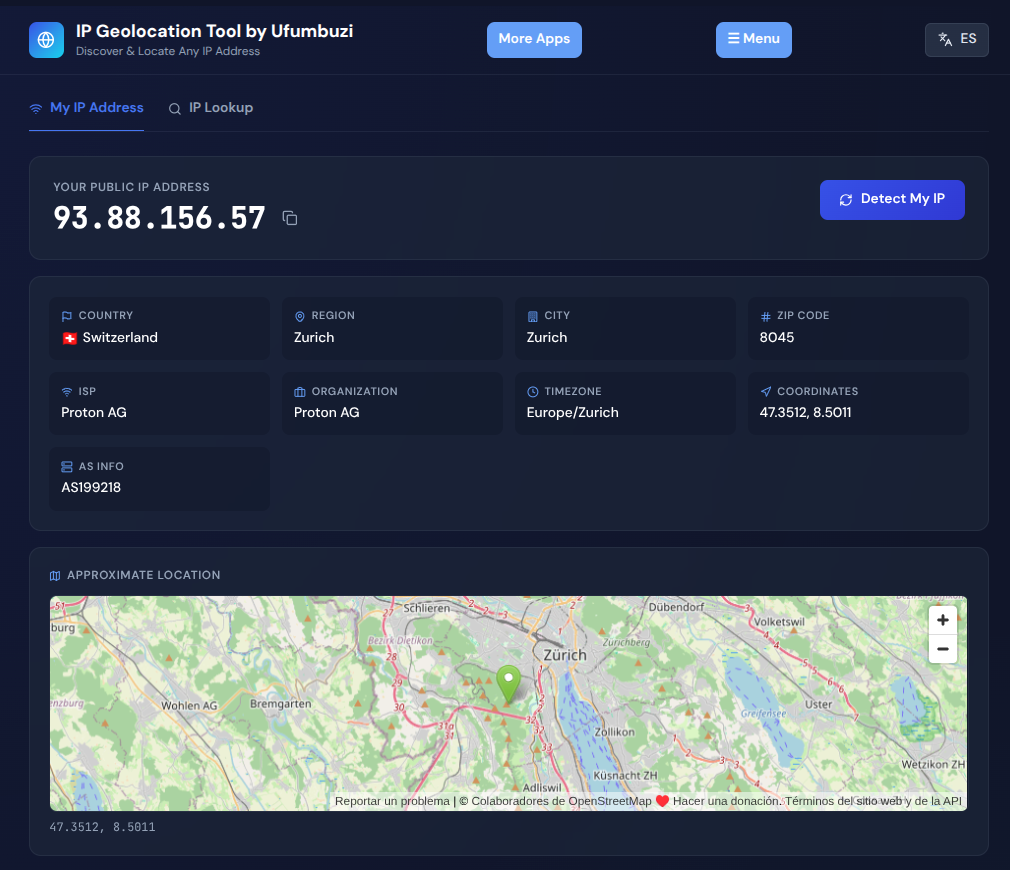 IP Geolocation Tool gallery image