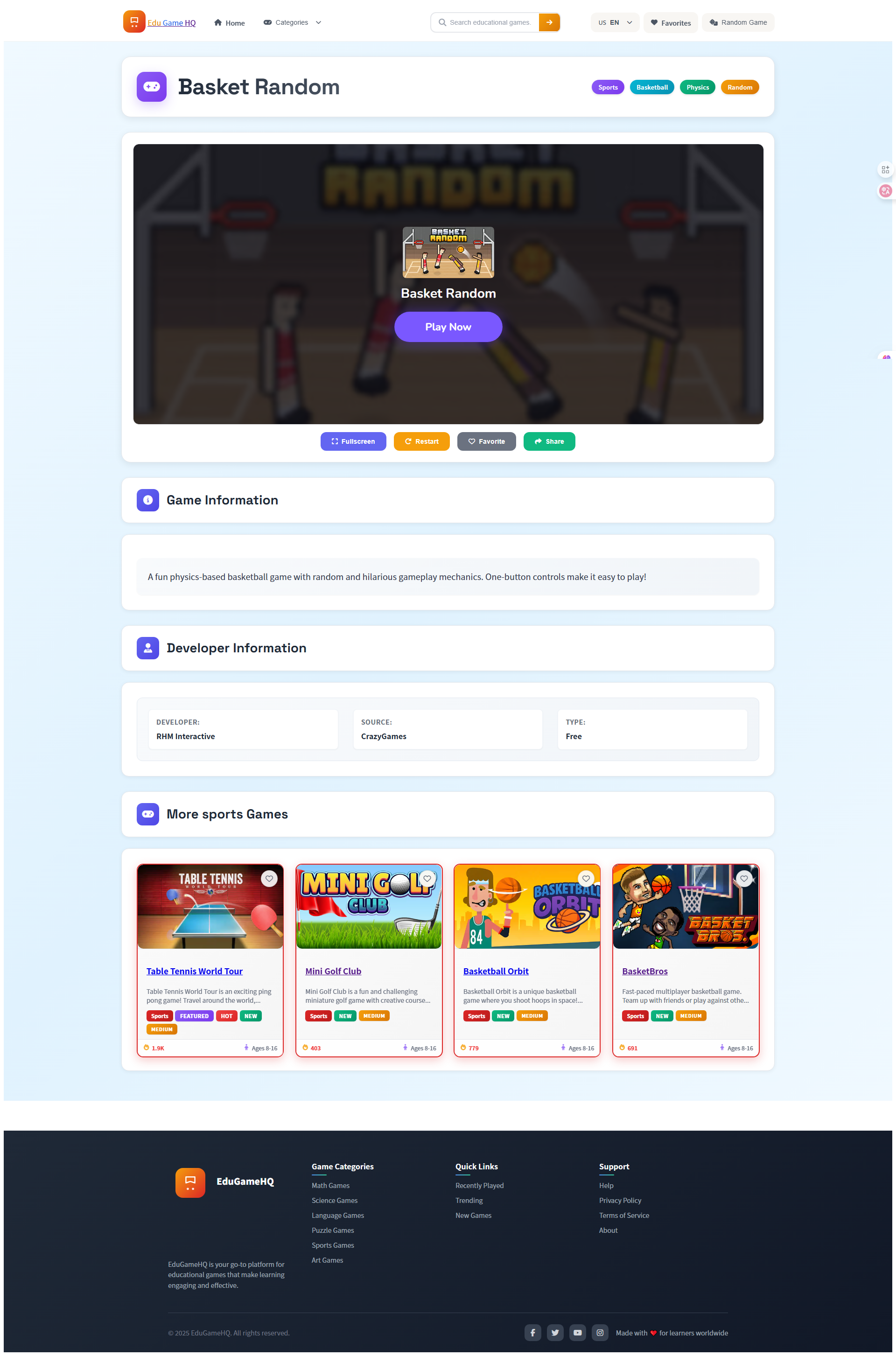 Edugamehq - 6-18 yaş arası çocuklar için ücretsiz eğitim oyunları medya 3