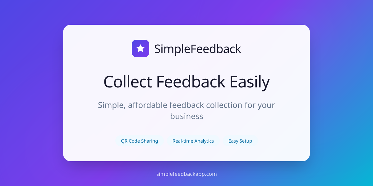 SimpleFeedback gallery image