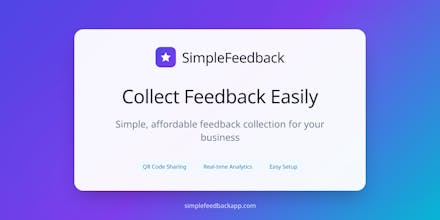 SimpleFeedback gallery image