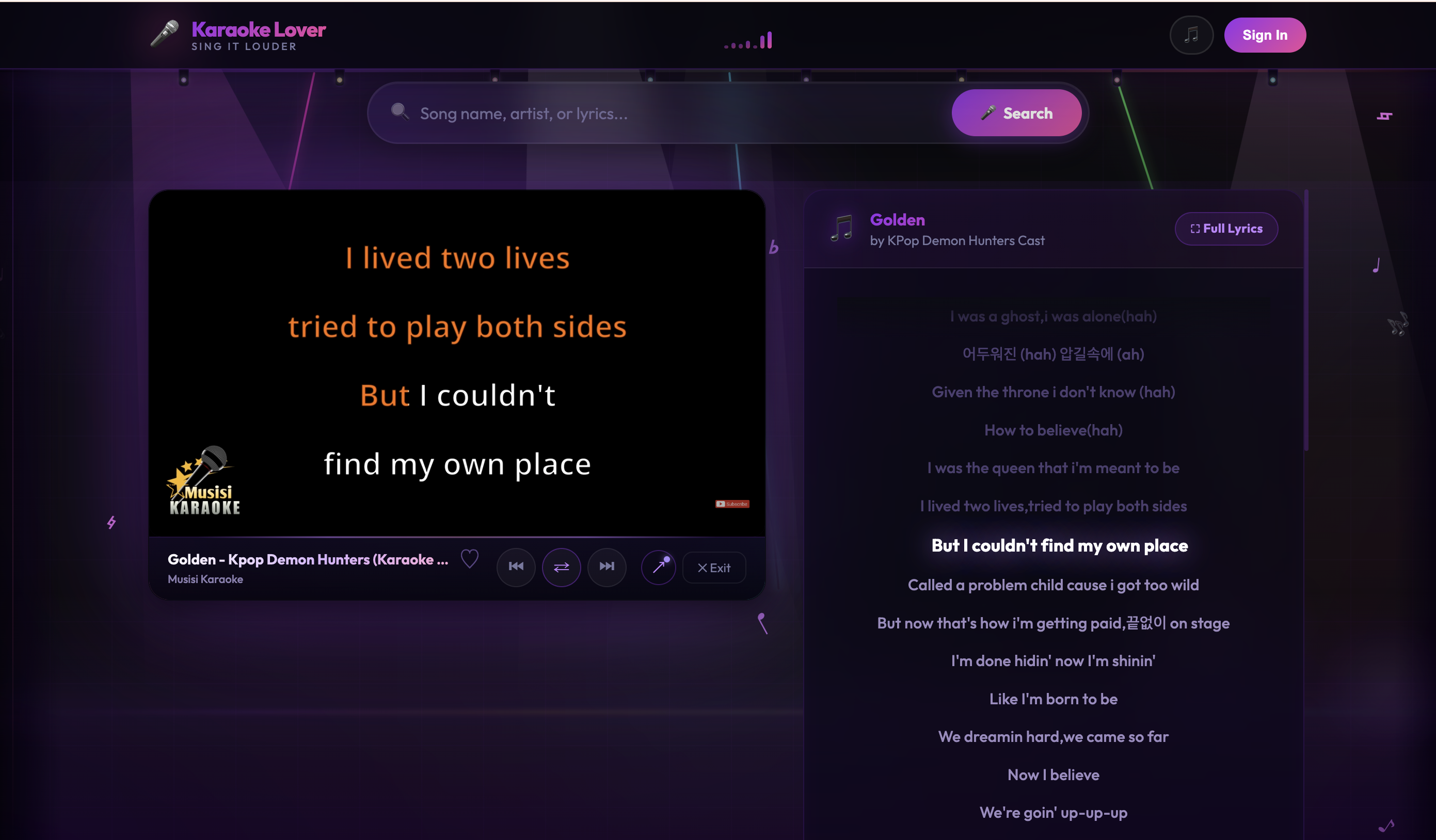 Karaoke Lover media 2