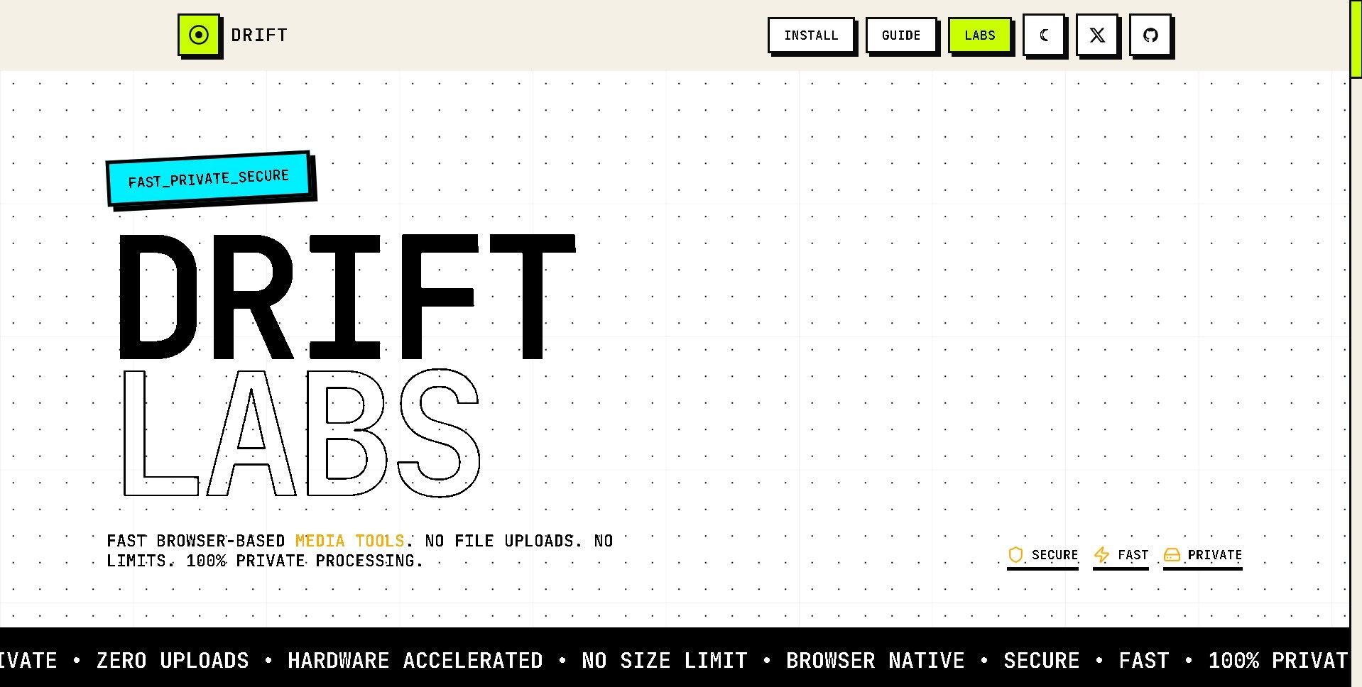 Drift - Browser App gallery image