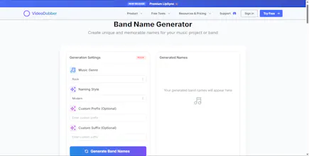 Band Name Generator gallery image