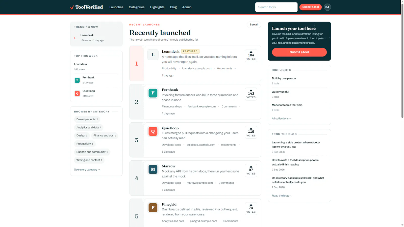 ToolVerified screenshot 2