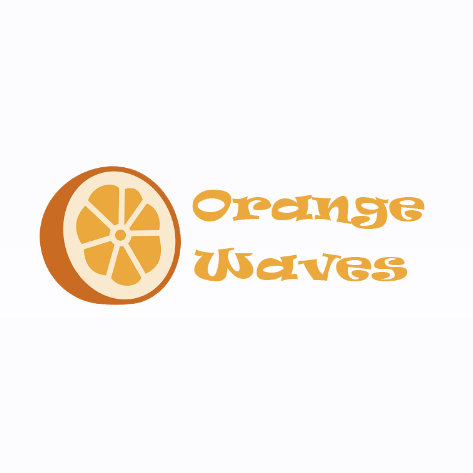 Orange Waves