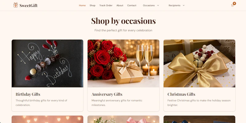 SweetGift screenshot 3