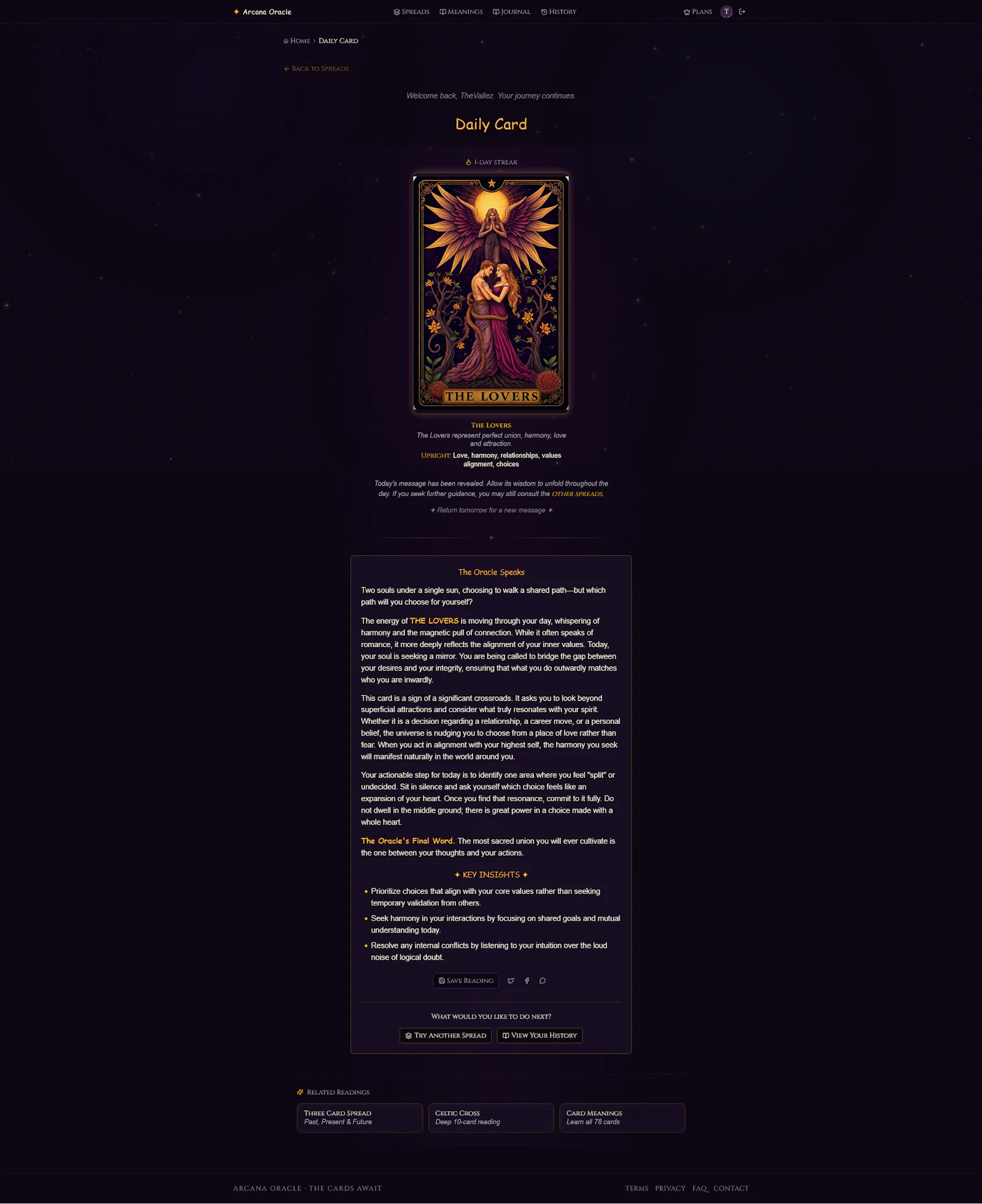 Arcana Oracle screenshot 3
