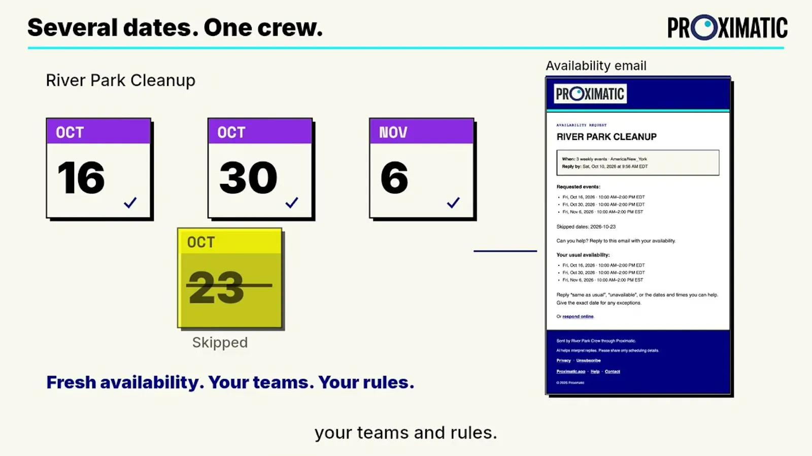 Proximatic screenshot 1 (video preview)