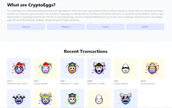 CryptoEggs gallery image