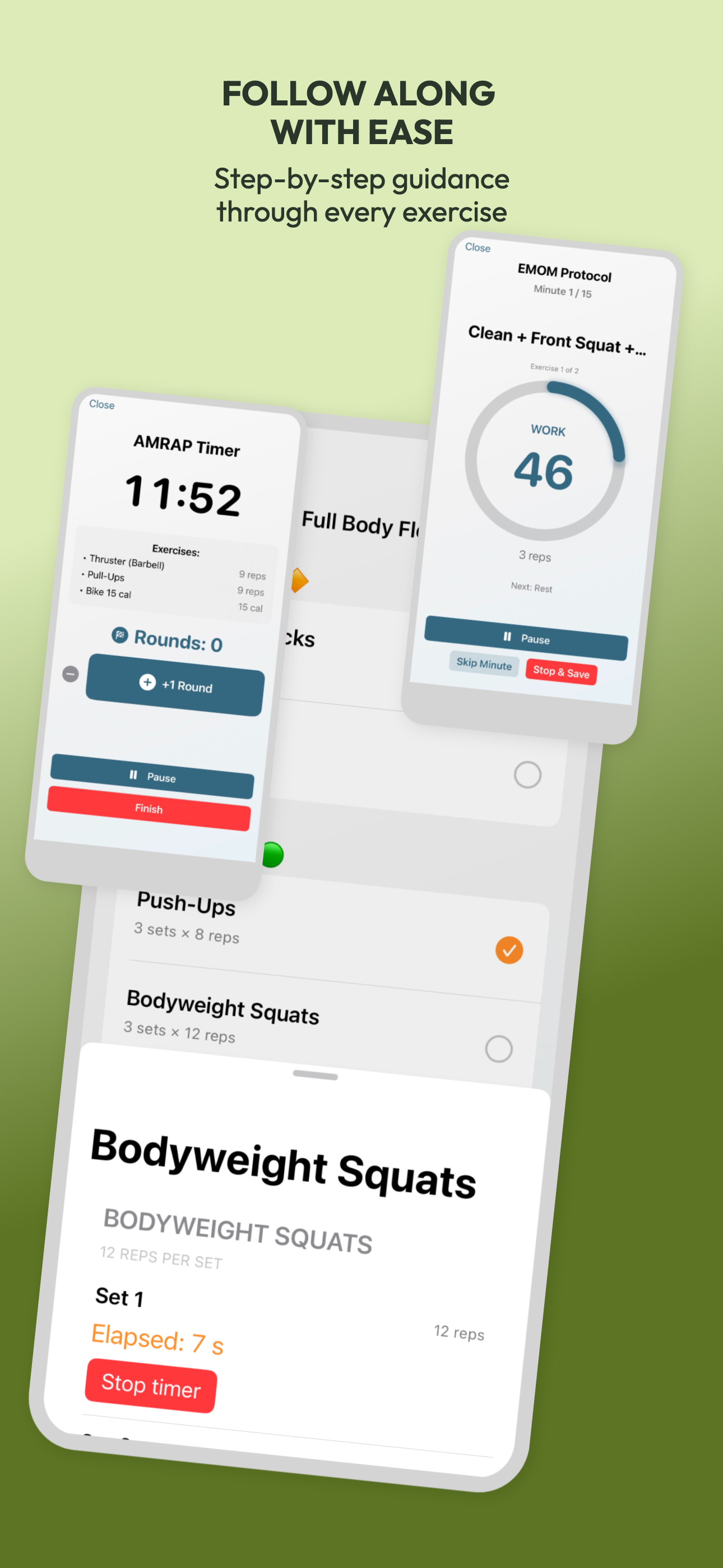 30Day Workout Plans – Training Program - Screenshot 4 showing product features and functionality