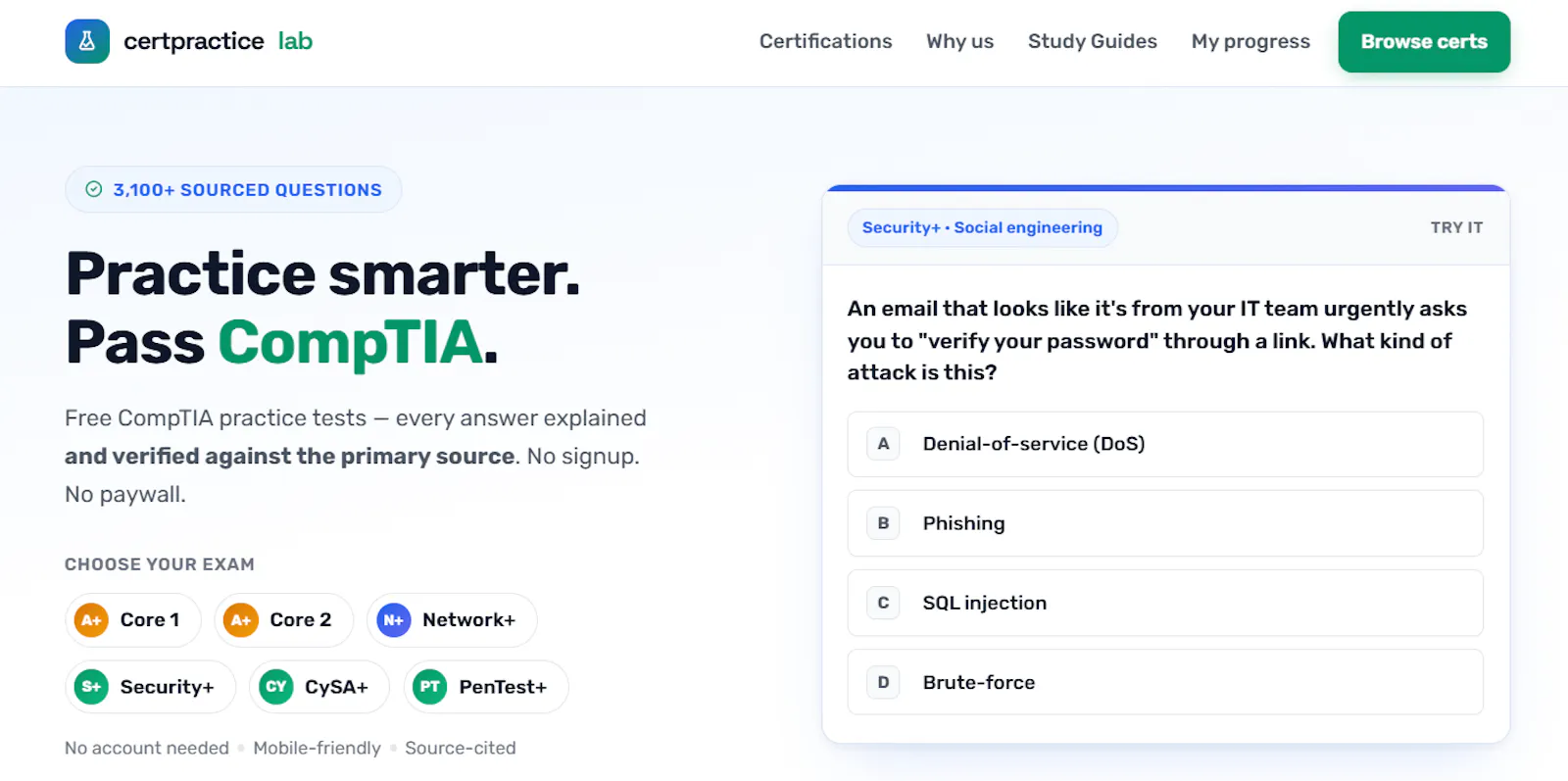 certpracticelab screenshot 2