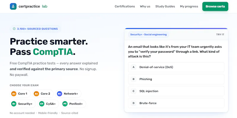 certpracticelab screenshot 2