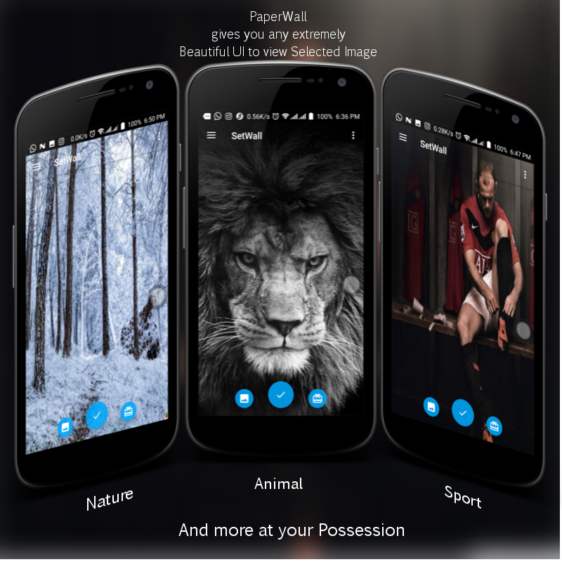 PaperWall :Blurred and Black&White wallpaper gallery image