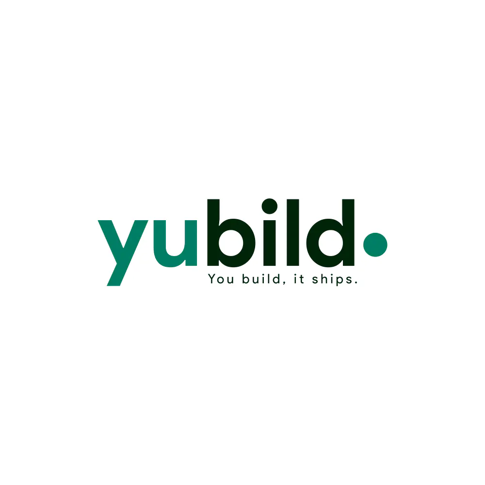 Yubild — You build, it ships. product banner