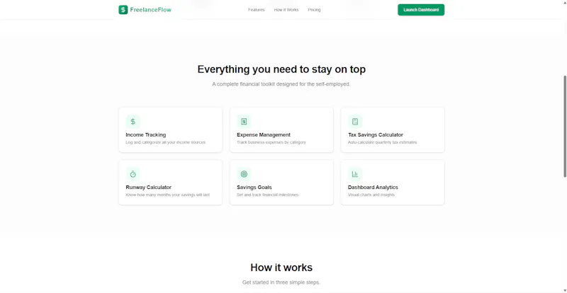 FreelanceFlow screenshot 2