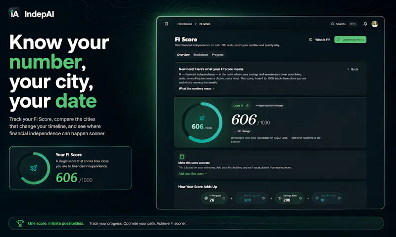 IndepAI - Find Your Fastest FIRE screenshot 4